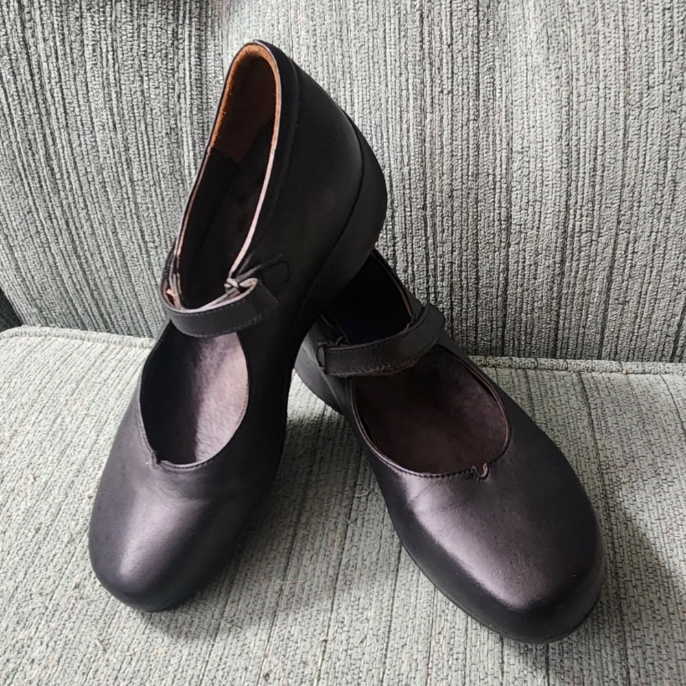 Wolky Leather Mary Jane Shoe